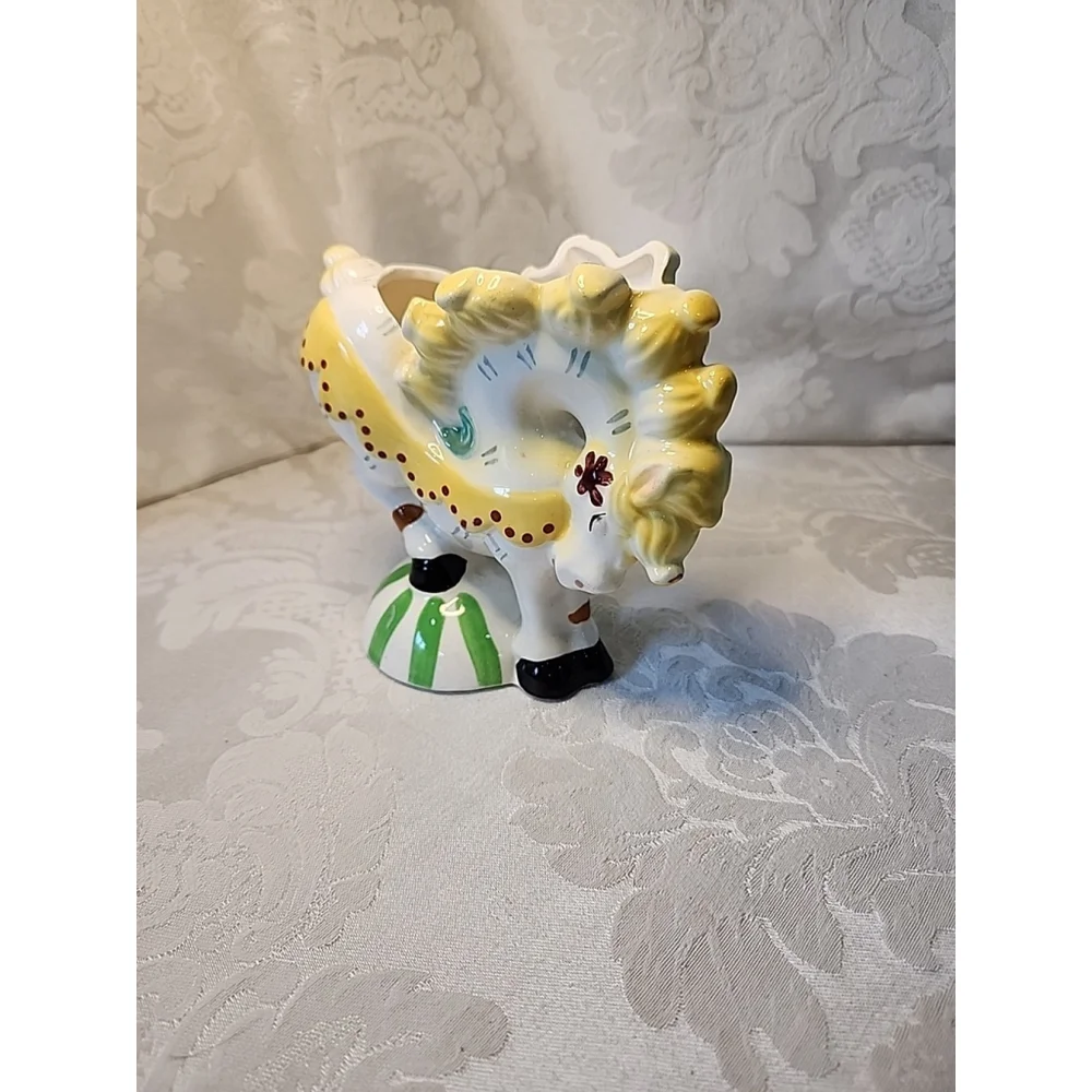 Vintage 1948 NAPCO Circus Pony Horse Planter Vase Japan